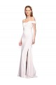 Acheter Blanc Sirène Épaule Dénudée Crêpe Stretch Longue Formelles Robes demoiselle d'honneur / Robes de soirée / Robes de bal