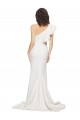 Acheter Ivoire Fourreau Balayage train Crêpe Stretch Longue Robes demoiselle d'honneur / Robes de bal