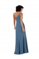 Acheter Bordeaux Trapèze Mousseline Longue Formelles Robes demoiselle d'honneur / Robes de soirée