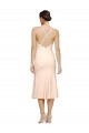 Acheter Fourreau Col V midi Crêpe Stretch Courte Robes demoiselle d'honneur / Robes de bal / Robes de cocktail