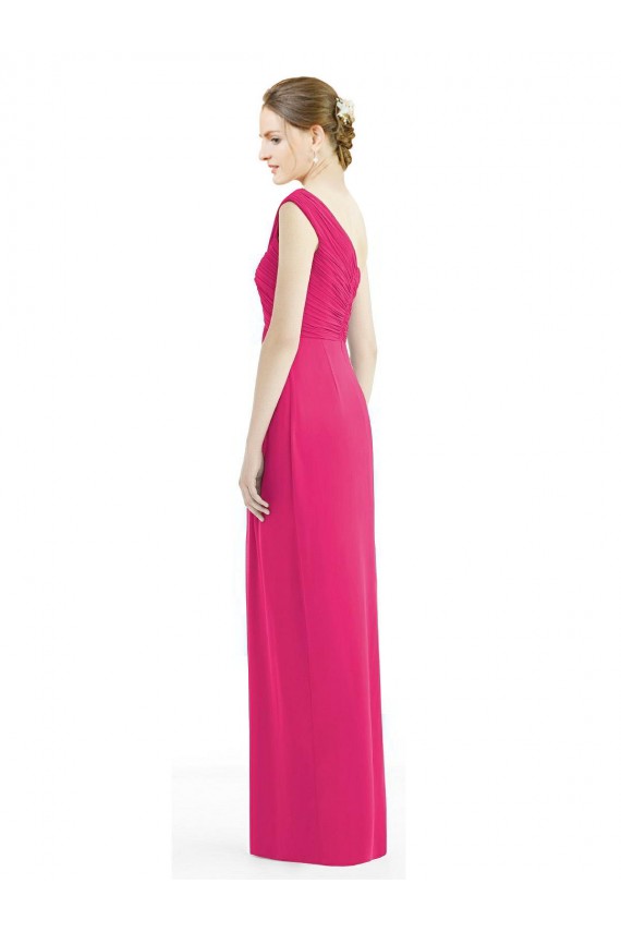 Acheter Fourreau Mousseline Longue Robes demoiselle d'honneur