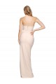 Acheter Fourreau Sans bretelle Crêpe Stretch Longue Formelles Robes demoiselle d'honneur / Robes de soirée / Robes de bal