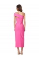Acheter Fourreau midi Crêpe Stretch Longue Formelles Robes demoiselle d'honneur / Robes de soirée / Robes de cocktail