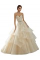 Acheter Ivoire & Champagne Princesse Tulle Dentelle Robes de mariée