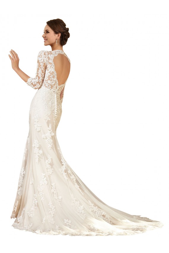 Acheter Ivoire Fourreau Dentelle Robes de mariée