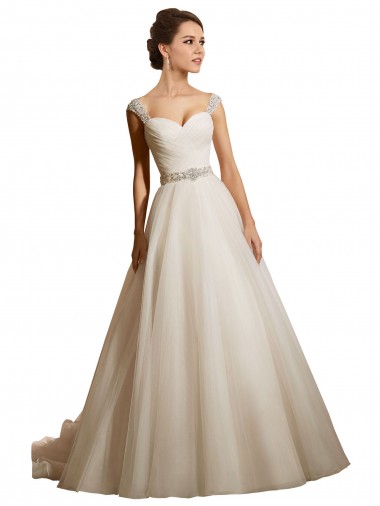 Acheter Ivoire Princesse Tulle Robes de mariée