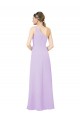 Acheter Lilas Fourreau Mousseline Longue Formelles Robes demoiselle d'honneur / Robes de soirée