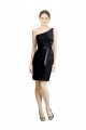 Acheter Noir Trapèze Dentelle Courte Robes demoiselle d'honneur / Robes de cocktail