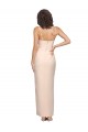 Acheter Fourreau Sans bretelle Crêpe Stretch Longue Robes demoiselle d'honneur / Robes de bal
