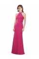 Acheter Rubis Trapèze Licou Mousseline Longue Robes demoiselle d'honneur