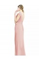 Acheter Sirène Col Bateau Col Haut Mousseline Longue Robes demoiselle d'honneur