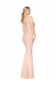 Acheter Sirène Col Haut Crêpe Stretch Longue Formelles Robes demoiselle d'honneur / Robes de soirée / Robes de bal