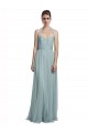 Acheter Trapèze Licou Tulle Longue Robes demoiselle d'honneur