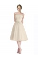 Acheter Trapèze Sans bretelle Tulle Courte Robes demoiselle d'honneur / Robes de cocktail