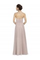 Acheter Vintage Rose Trapèze Tulle Longue Robes demoiselle d'honneur