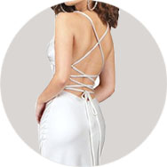 Acheter Bretelles croisées Robes de mariée