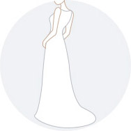 Acheter Balayage train Robes de mariée