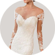 Acheter Manches Longueues Robes de mariée