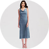 Acheter Longueur midi Robes demoiselle d'honneur