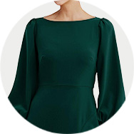 Acheter Manches d'évêque Robes demoiselle d'honneur